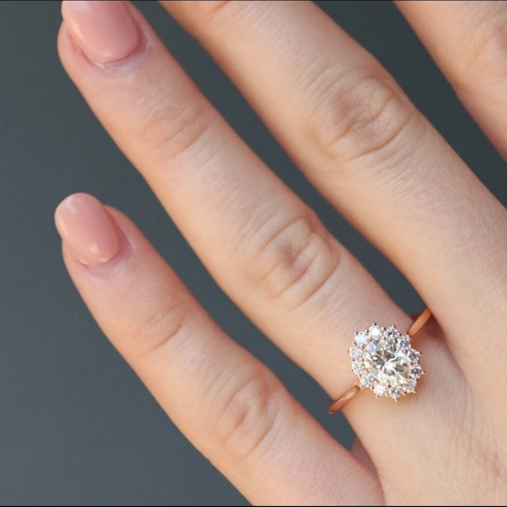 HotRose Gold plated ring - Picture 4 of 8